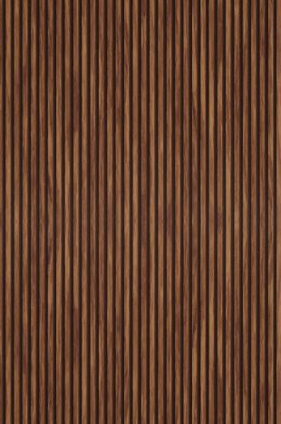 Flexible Decorative Wall Panel Wood Brown 8x2 Ft - Gl 9101