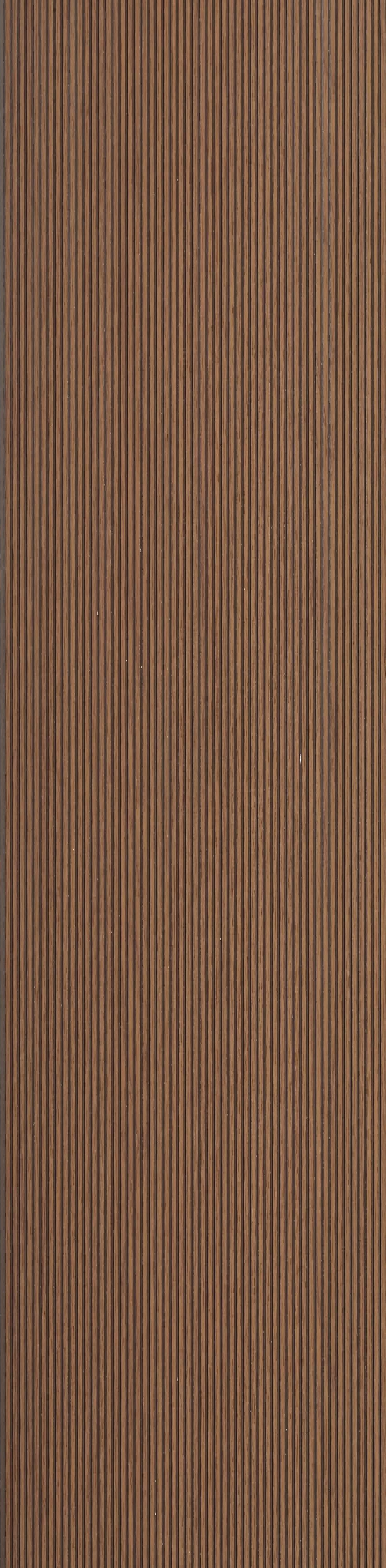 Flexible Decorative Wall Panel Wood Brown 8x2 Ft - Gl 9106