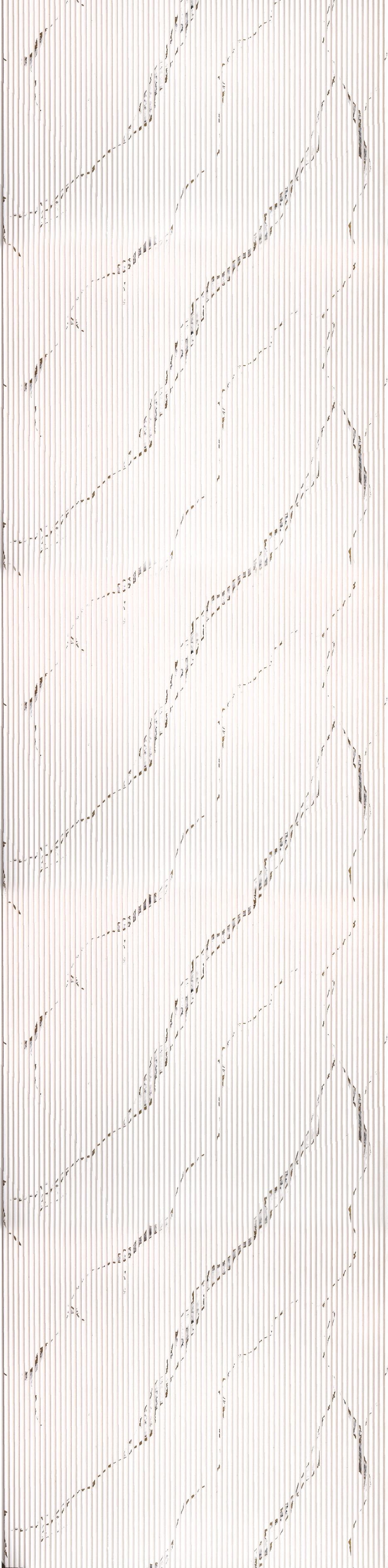 Flexible Decorative Wall Panel Marble & Stone White 8x2 Ft - Gl 9123