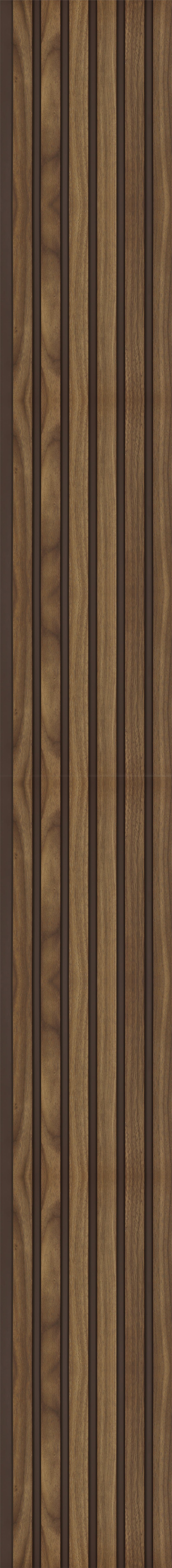 Decorative Wall Panel Wood Brown 9.5x0.83 Ft - Gl 96226