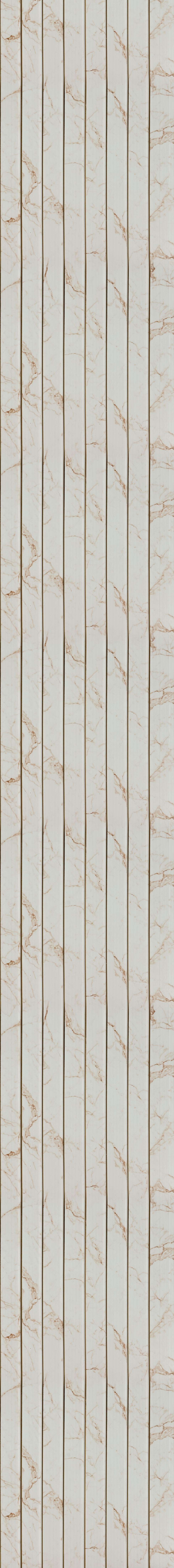 Decorative Wall Panel Marble & Stone Beige 9.5x0.83 Ft - Gl 96358