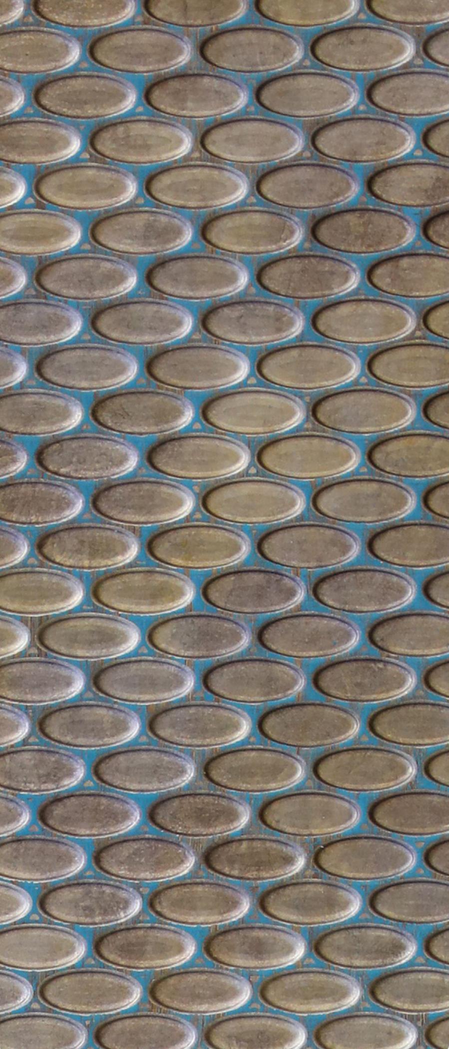 Grace 2122 Series Decorative Wall Panel Designer Grey 8x2 Ft - 10027