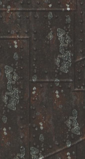 Gloirio Series Louvers Panel Designer Brown 8x2 Ft - Gl 10041