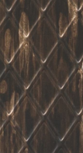 Gloirio Series Louvers Panel Designer Brown 8x2 Ft - Gl 10045