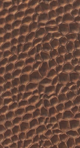 Gloirio Series Louvers Panel Designer Brown 8x2 Ft - Gl 10058