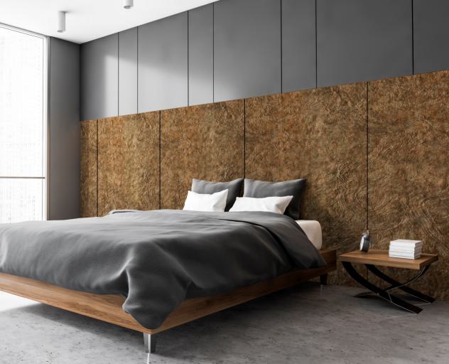 Gloirio Series Louvers Panel Marble & Stone Brown 8x4 Ft - Gl 11002