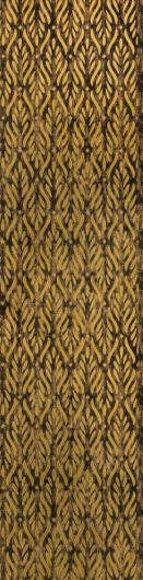 Gold Patterned Metal Metallic Decorative Wall Panel Designer 8x2 Ft - 1C 01501