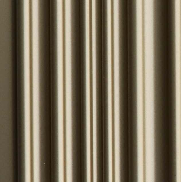 Plain Colour Charcoal Louver Colors Gold 9.5x0.39 Ft - Pn 03539