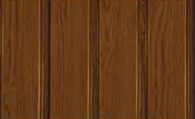 Golden Oak 12 Mm Louver Wood Brown 10x1.1 Ft -