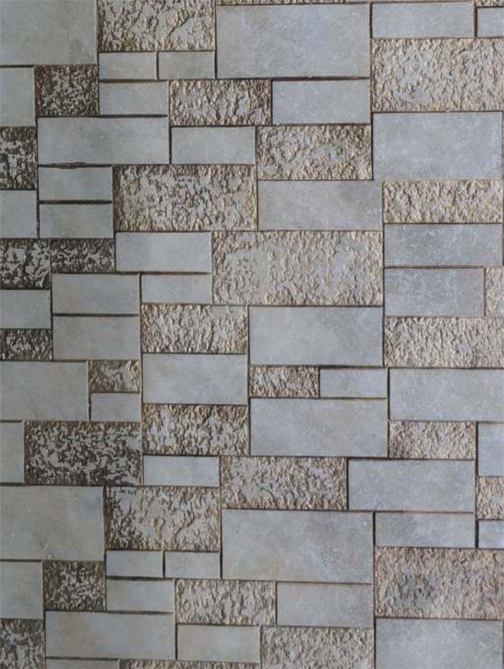 Decorative Wall Panel Designer Grey 8x2 Ft - Ed 522