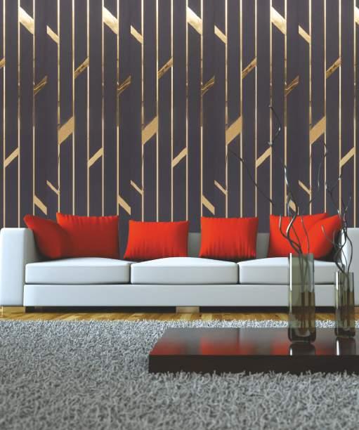 Decorative Wall Panel Wood Grey 8x2 Ft - Ed 8105