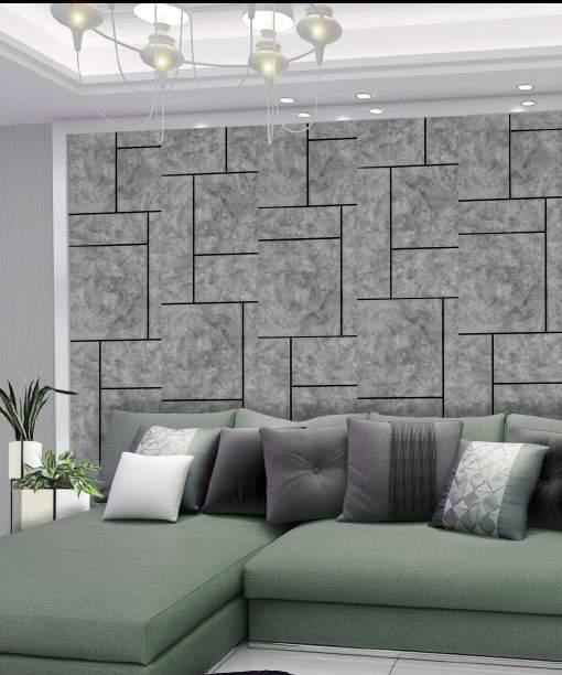 Decorative Wall Panel Wood Grey 8x2 Ft - Ed 8114