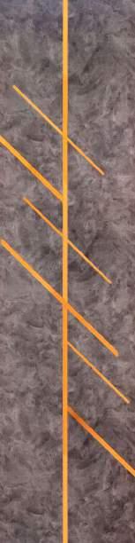 Decorative Wall Panel Wood Grey 8x2 Ft - Ed 8115