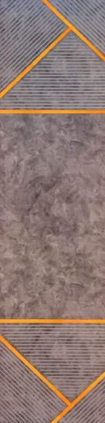 Decorative Wall Panel Wood Grey 8x2 Ft - Ed 8307