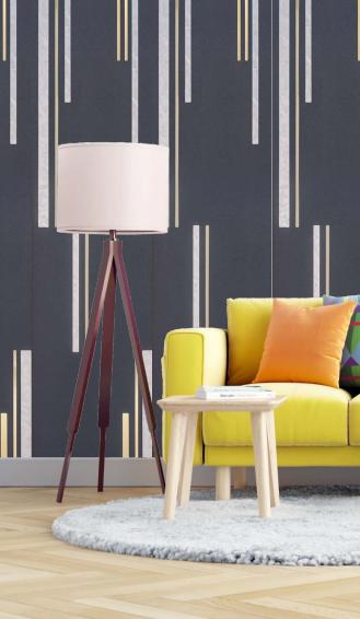 Decorative Wall Panel Wood Grey 8x2 Ft - Ed 8328