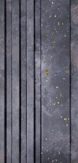 Grey Marble Finish Charcoal Louver/Panel 8x0.41 ft marble & stone Grey 4022