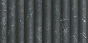 Grey Marble Charcoal Louver & Stone 9.5x0.5 Ft - Fl 6106