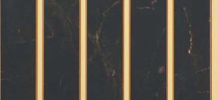 Grey Marble Charcoal Louver & Stone 9.5x0.5 Ft - Fl 6128