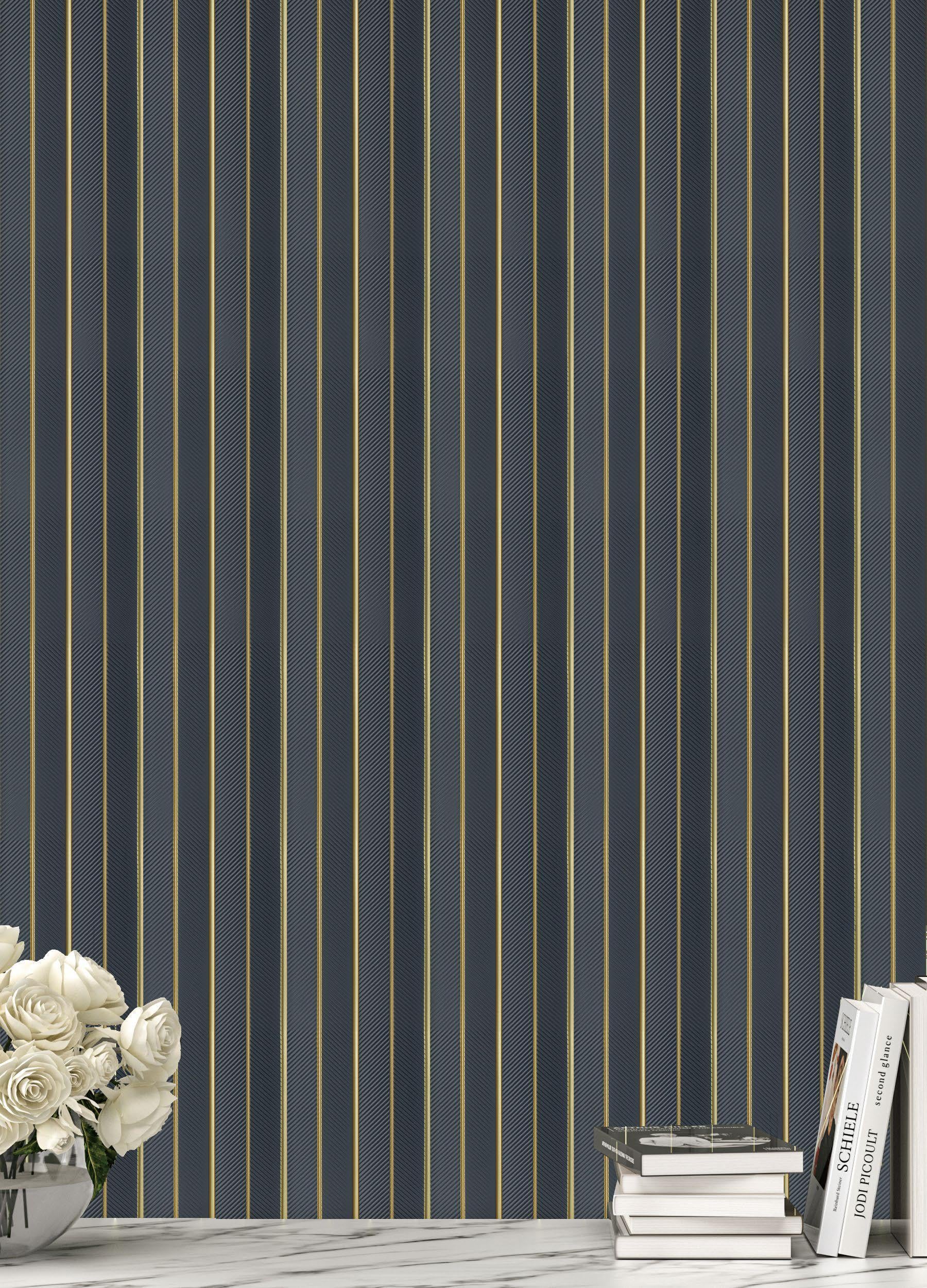 Plain Solids Charcoal Louver Colors Grey 8x0.39 Ft - Pn 05275