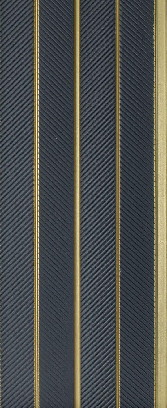 Plain Solids Charcoal Louver Colors Grey 8x0.39 Ft - Pn 05275