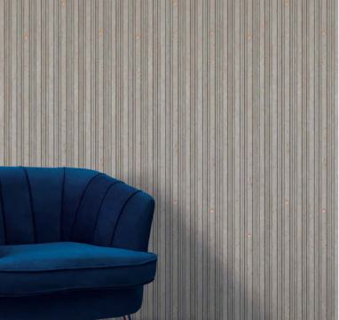 Plain Solids Charcoal Louvers Panel Colors Grey 8x0.4 Ft - Pn 03366