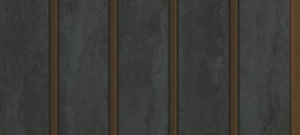 Grey Plain Colour Charcoal Louver Colors 9.5x0.5 Ft - Fl 6130