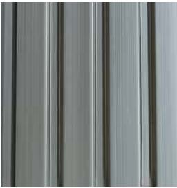 Plain Solids Grey Colour Louvers Colors 8x0.41 Ft - 943016