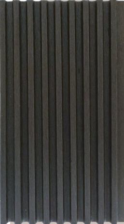 Premium Panel Grey Plain Colour Look WPC Louver 9.5x0.41 ft plain colors Grey PN 03016