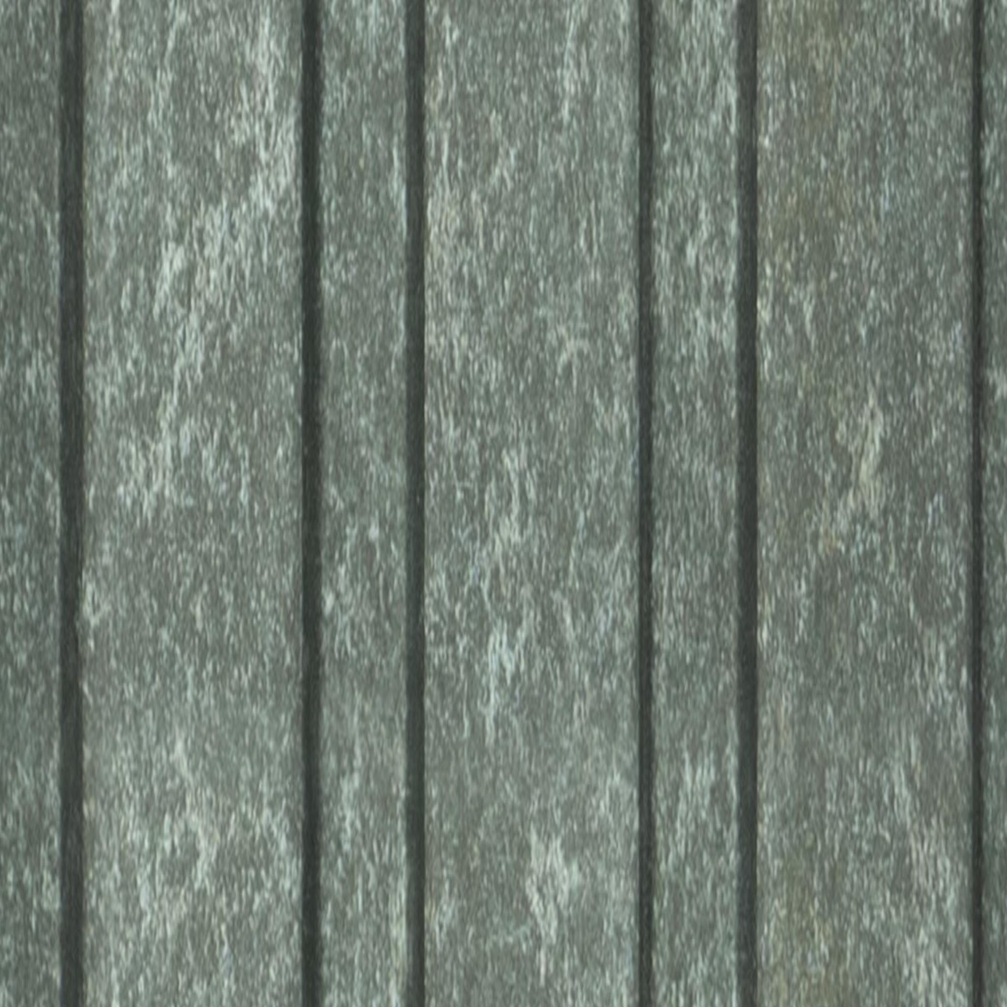 Grey Stone Charcoal Louver Panel Marble & 8x0.4 Ft - Pn 00666