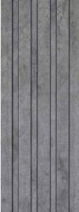Grey Stone Charcoal Louvers Panel Marble & 8x0.4 Ft - Pn 00667