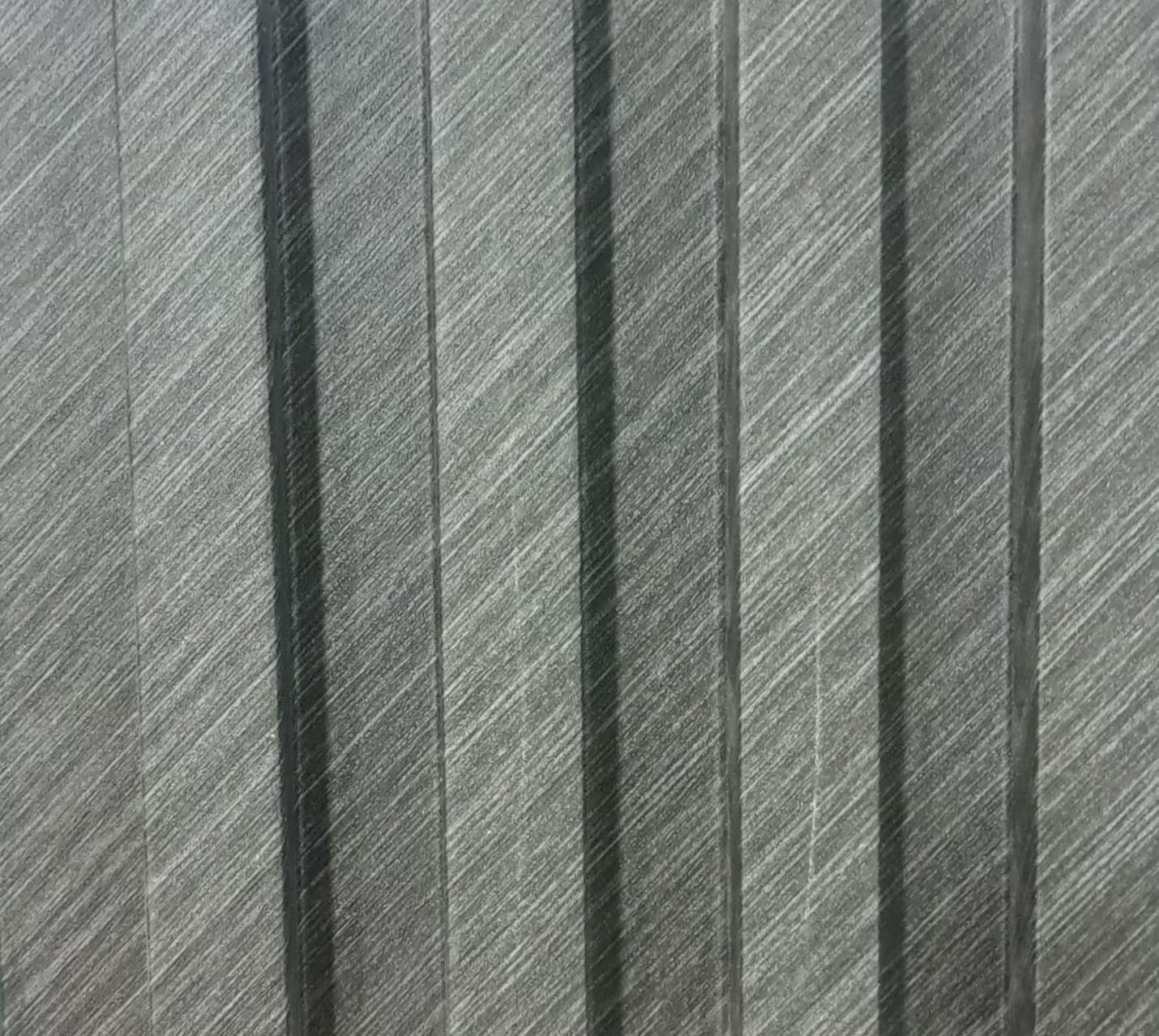 Grey Stone Wpc Louvers Panel Marble & 9.5x0.54 Ft - Pn 00264