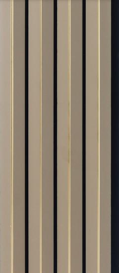 Beige Charcoal Louvers Plain Colors 8x0.39 Ft - 4710