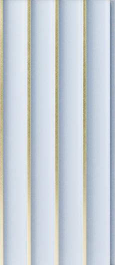 Light Blue Charcoal Louvers Plain Colors 8x0.41 Ft - 8524