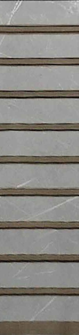 Iconica Series Louvers Designer Multi Colour 8x1 Ft - Ic 1517