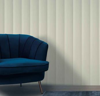 Plain Solids Charcoal Louvers Panel Colors Ivory 8x0.41 Ft - Pn 00618