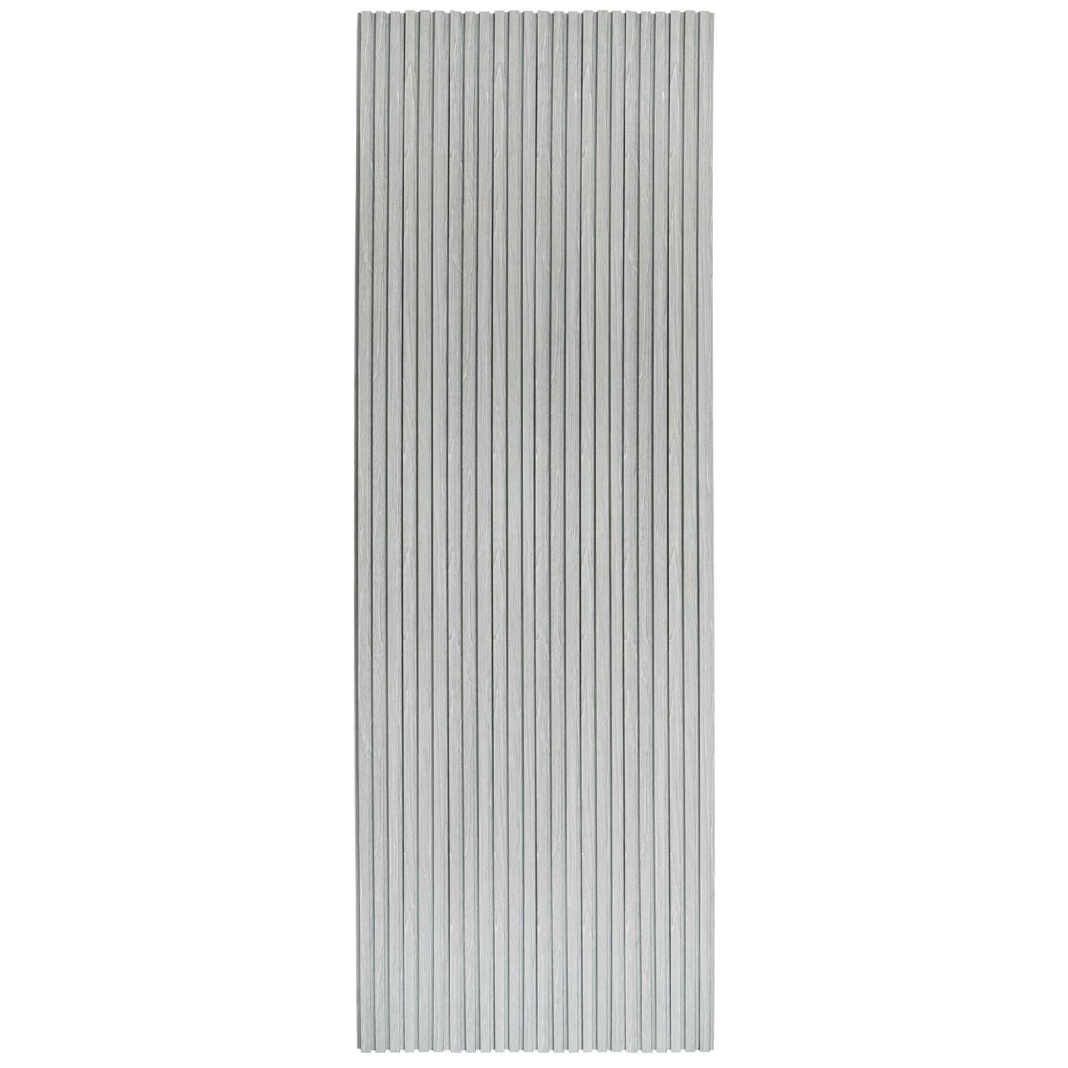 MDF Legno Series 18 mm Louvers/Panels 9x0.39 ft wood Grey 413