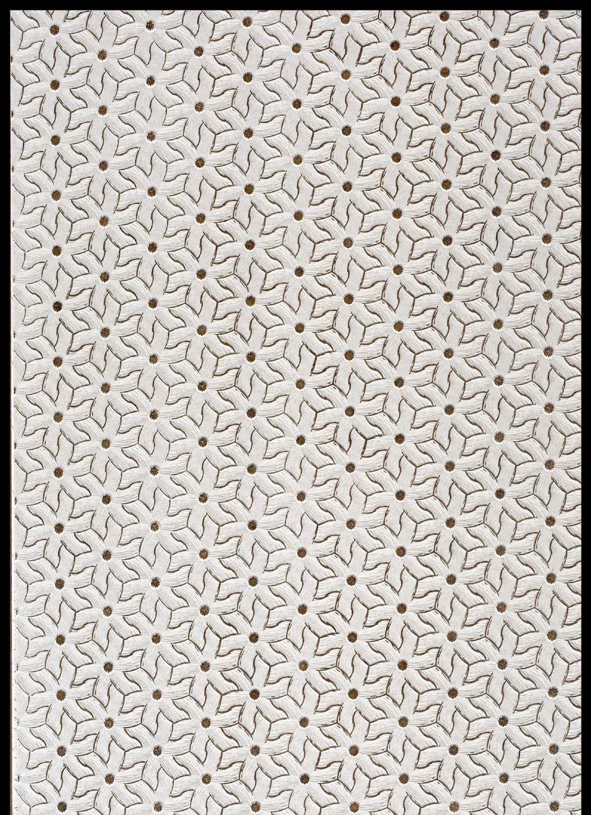 Charcoal Panel Designer Louvers White 8x2 Ft - Mx 5024