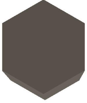 3D Wall Panel Wood Mink 0.45x0.52 Ft - Rolls