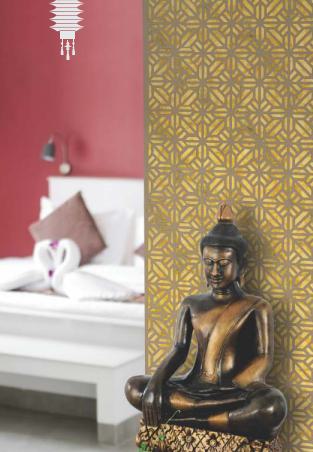 LS 2501 PVC,Charcoal - Based Decorative Wall Panel 8x2 ft designer louvers Multi Colour PN 00829