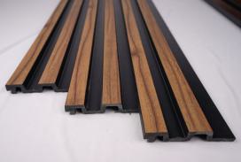Multi Colour Wooden Charcoal Louver Wood 8x0.39 Ft - Pn 03403