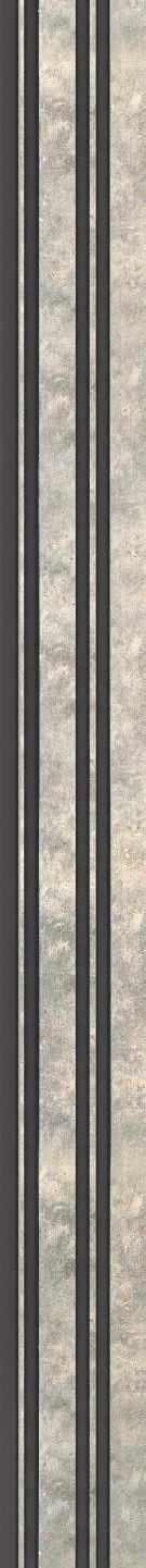 Multicolour Charcoal Louvers Panel Sleek & Splendid Series Marble Stone 8x0.41 Ft - Sa 3006