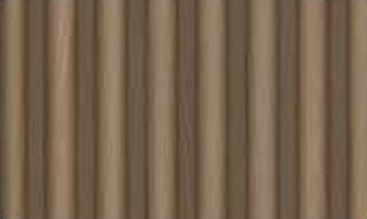 Dome Dual Black Design Interior & Exterior Wall Ceiling Panel Wood Louvers Brown 10x0.7 Ft - Noce Grande