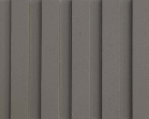 Neon Platinum Wpc Fluted Wall Panel Plain Colors Grey 9.5x0.51 Ft - Op 6003 06