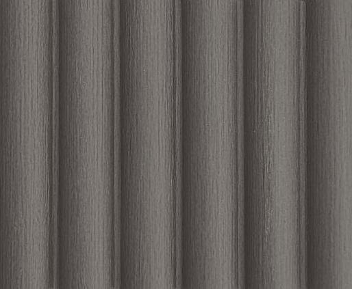 Art Oak Grey Wpc Fluted Wall Panel Fabric 9.5x0.51 Ft - Op 6004 08