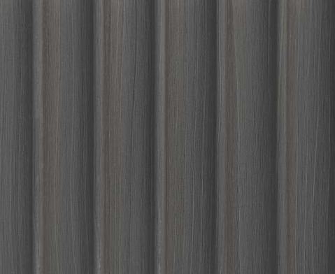 Rovere Wood Wpc Fluted Wall Panel Grey 9.5x0.52 Ft - Op 6005 02