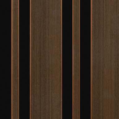 Vol 1 Louvers Wood Brown 8x0.41 Ft - Os 9003