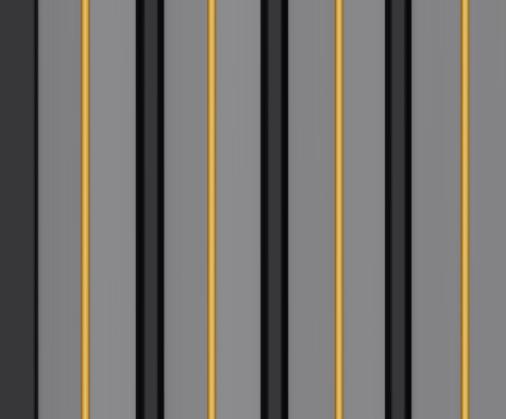 Ht 8 Ft X 5 Inch Charcoal Louvers Panel Designer Grey 8x0.42 - Pn 00141