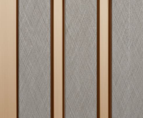 Ht 8 Ft X 5 Inch Charcoal Louvers Panel Wood Multi Colour 8x0.42 - Pn 00153
