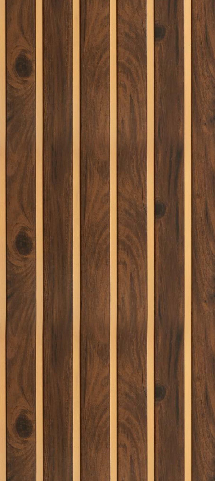 Coffee Bronze Charcoal Louvers Wood Brown 8x1 Ft - Pn 00544