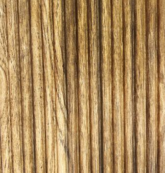 Spentagon Design Charcoal Louvers Wood Brown 8x0.41 Ft - Pn 00844